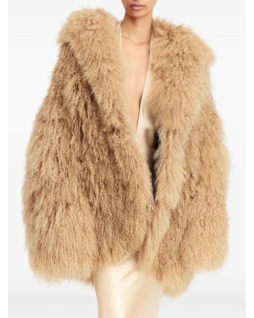 16Arlington Natural Maryam Shearling Jacket