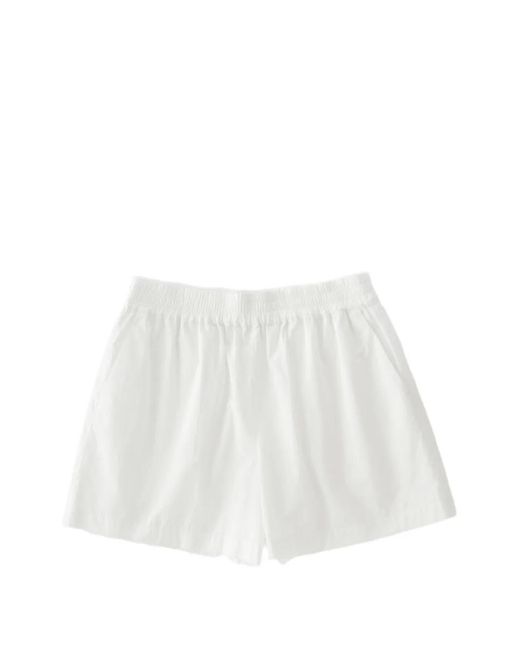 Studio Nicholson White Elio Shorts for men