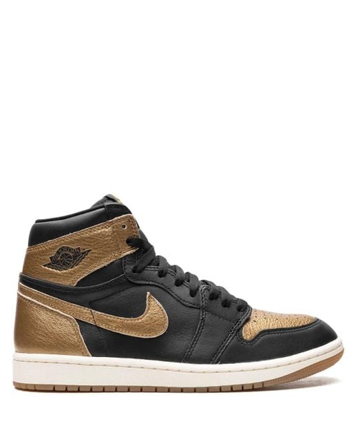 Nike Brown Air Jordan 1 Trainers for men