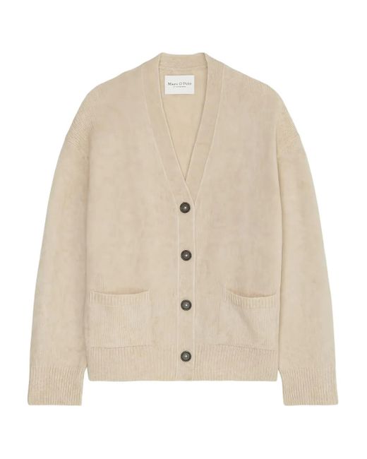 Marc O' Polo Natural Cardigan Mit V-Ausschnitt