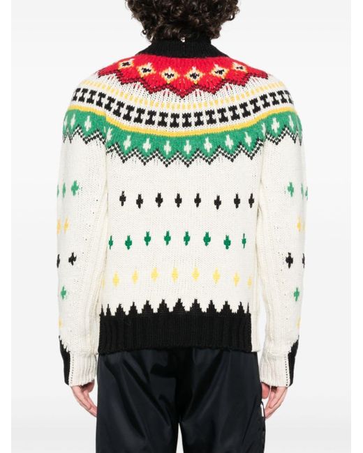 3 MONCLER GRENOBLE Multicolor Wool-blend Sweater for men