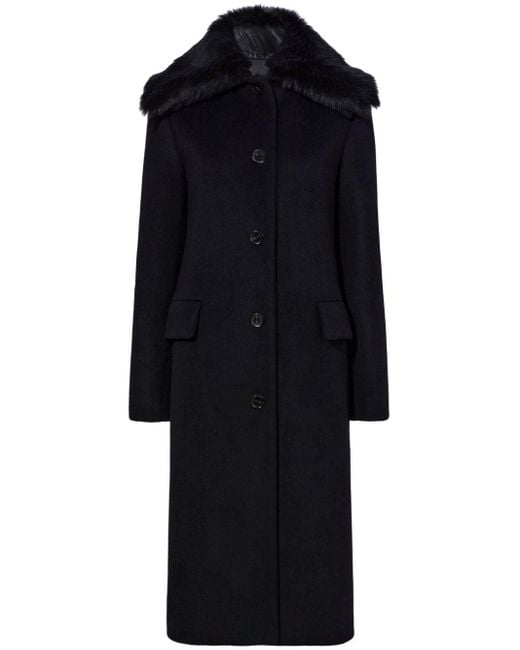 Proenza Schouler Black Louise Coat