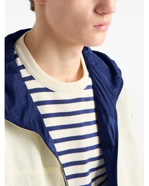 Prada Re-nylon Jacket in Blue for Men | Lyst