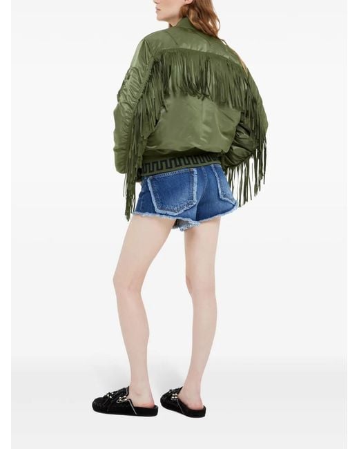 Alanui Green X Alpha Industries Bomber Jacket
