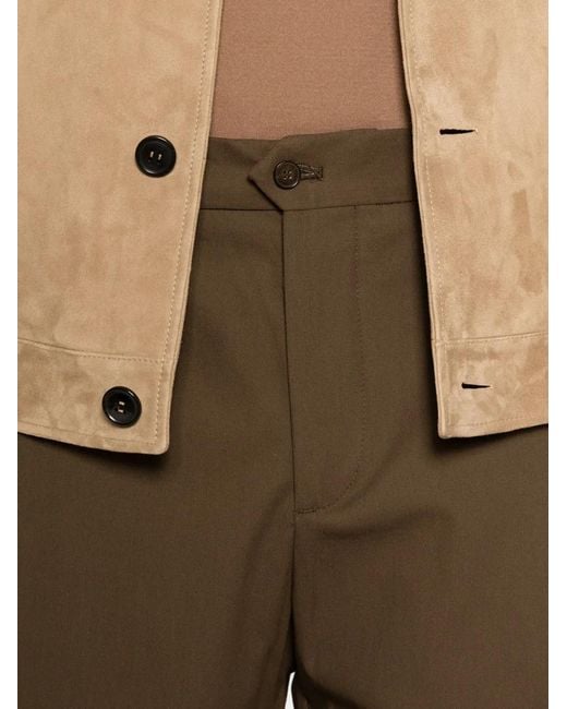 Briglia 1949 Gray Pleated Trousers for men