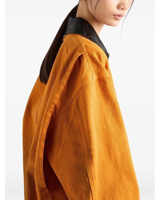 Prada キャンバス ジャケット Orange