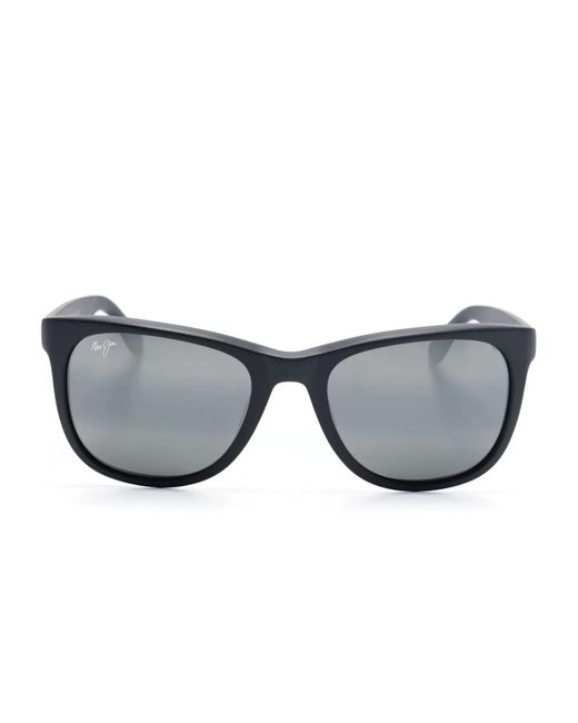 Maui Jim Gray Kikonia Xl Sunglasses