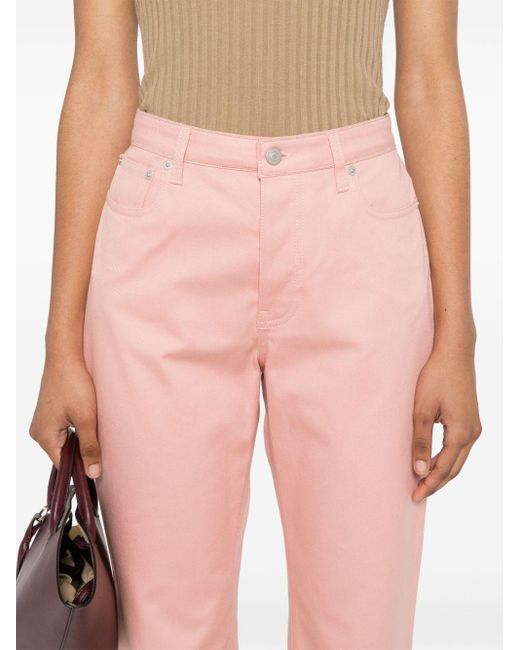 Fabiana Filippi Straight Jeans in het Pink