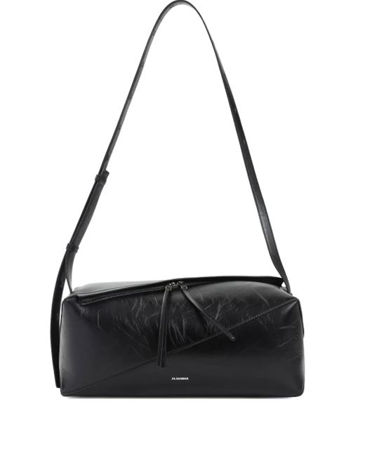 メンズ Jil Sander ジップ ショルダーバッグ Black