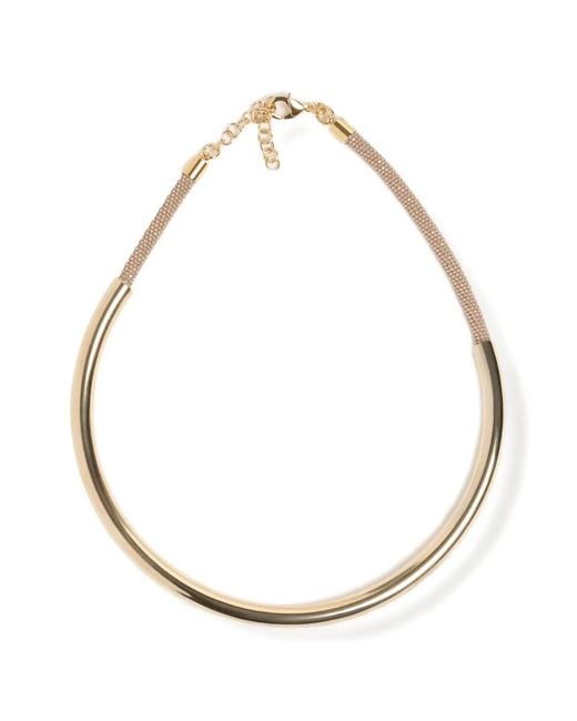 Fabiana Filippi White Rigid Necklace