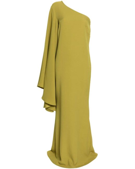 Robe longue Sifnos à une épaule ‎Taller Marmo en coloris Yellow