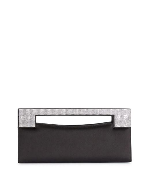 Giuseppe Zanotti Black Party Bag Clutch