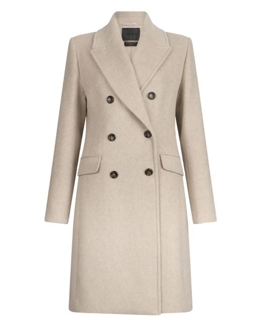 Liu Jo Natural Wool-Blend Coat