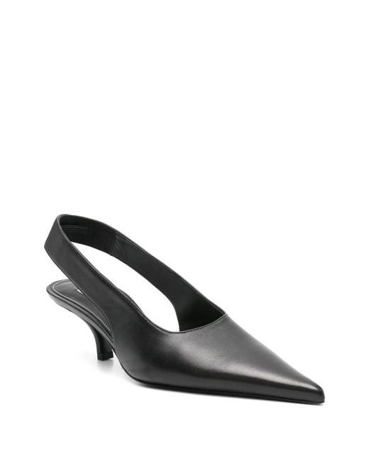 Totême Black Classic Slingback