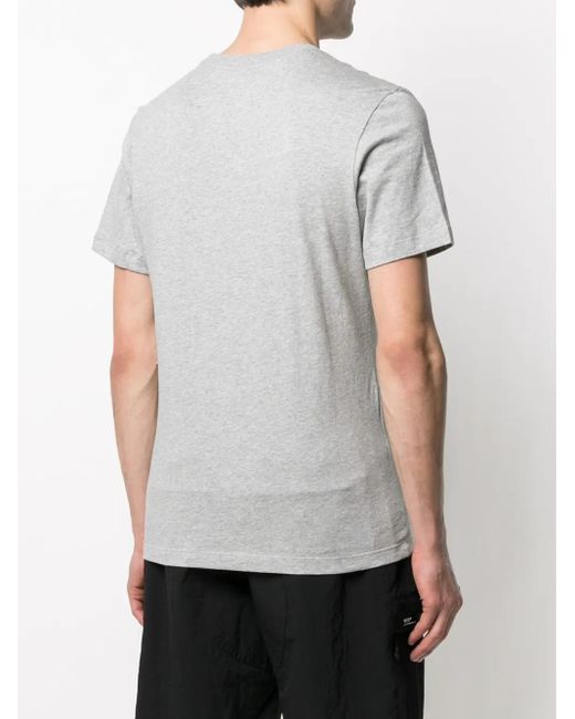 Nike Gray Swoosh Logo T-Shirt for men