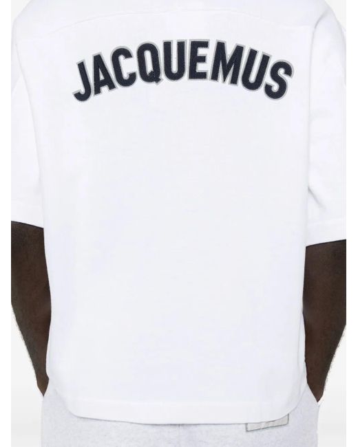 Camisa Baseball MC Jacquemus de hombre de color White