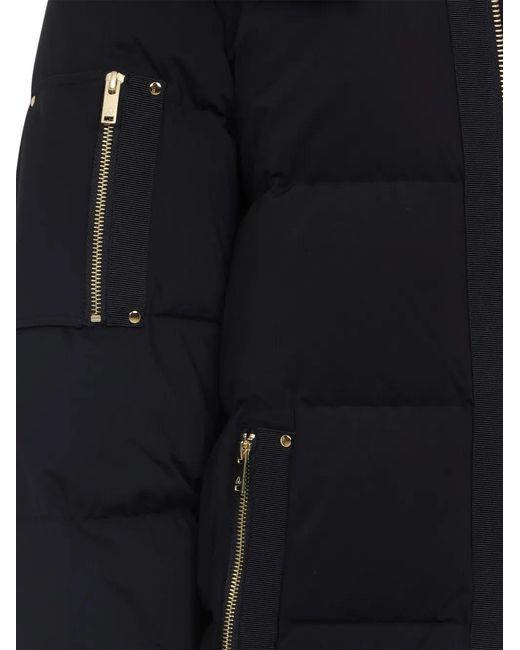 Moose Knuckles Black Stagg Padded Coat for men