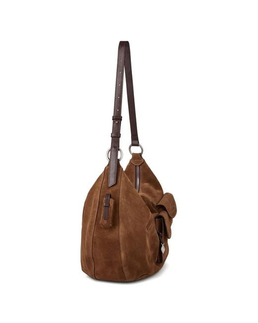 Bolso De Hombro Arya Ba&sh de color Brown