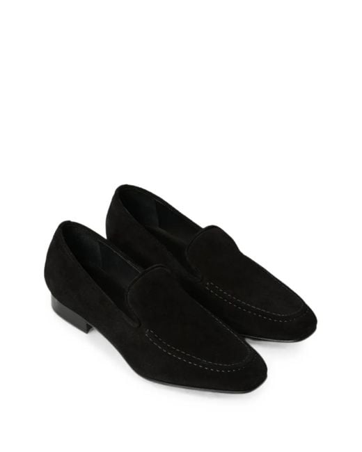 Studio Nicholson Black Elkann Suede Loafers