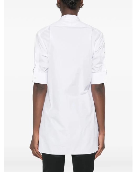 The Row Elaris Blouse Met Bies in het White