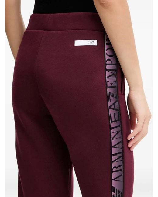 EA7 Purple Survêtement À Patch Logo