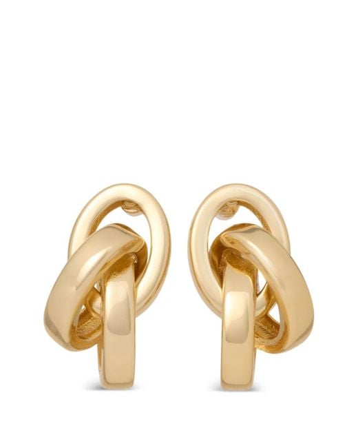 Roxanne Assoulin Metallic Triple Link Earrings