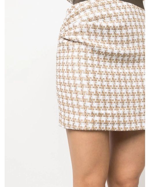 Jupe En Tweed À Fronces IRO en coloris Natural