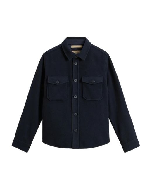 Woolrich Jacke Mit Doppelter Tasche in Blue für Herren