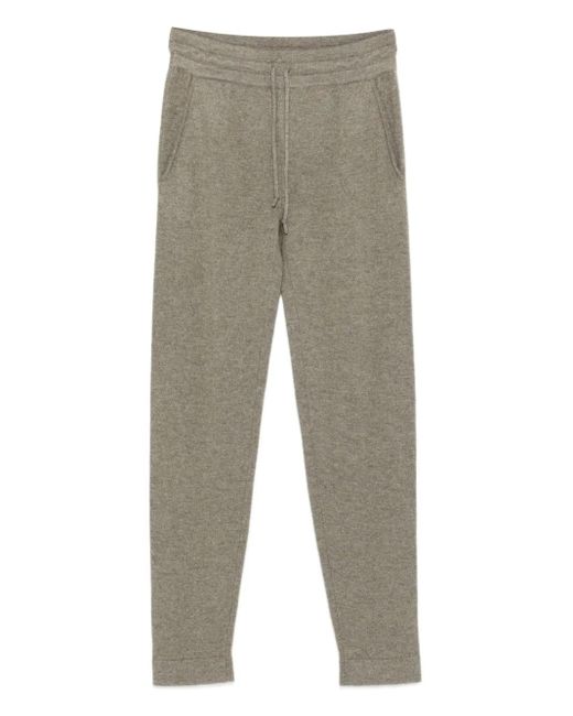 Kujten Gray Drawstring Pocket Track Pants