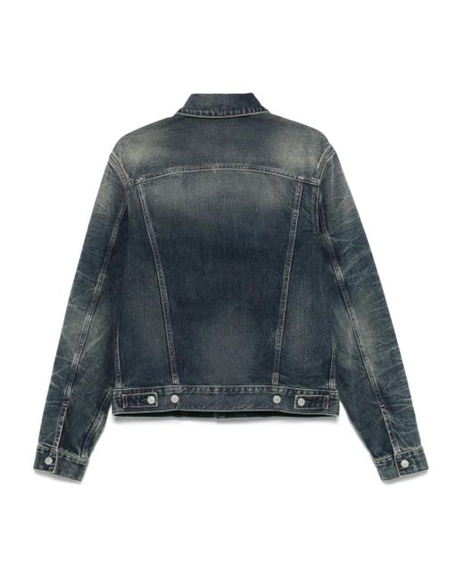 Acne Blue Denim Jacket for men