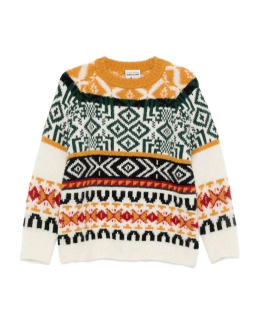 Maglione Norwegian di Semicouture in Multicolor