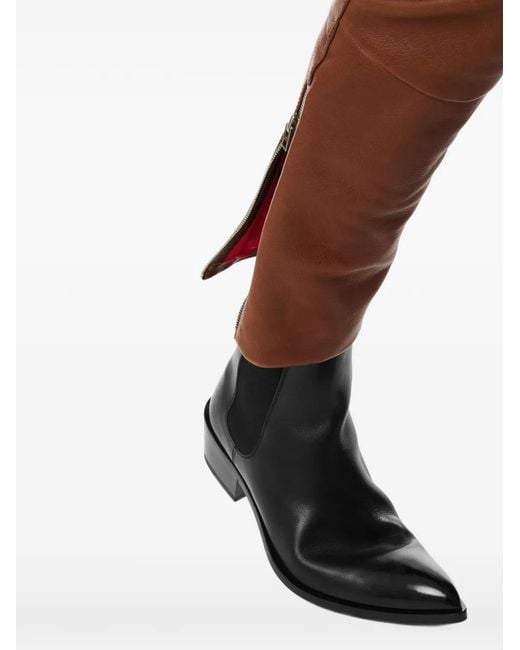 Pantaloni Con Fibbia di Tom Ford in Brown da Uomo