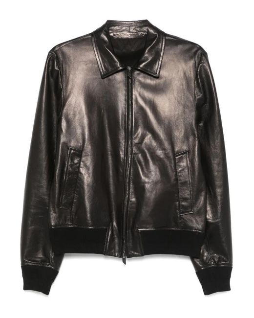 Bomber di Salvatore Santoro in Black da Uomo