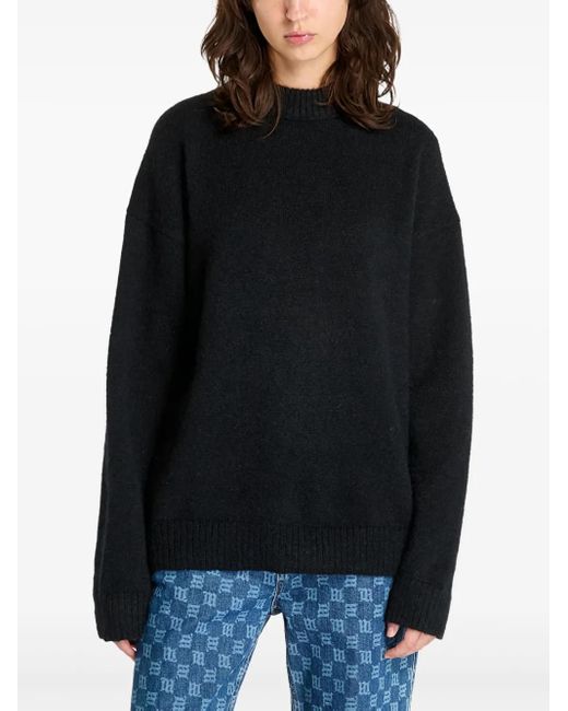 Calvin Klein Black Crew-Neck Jumper