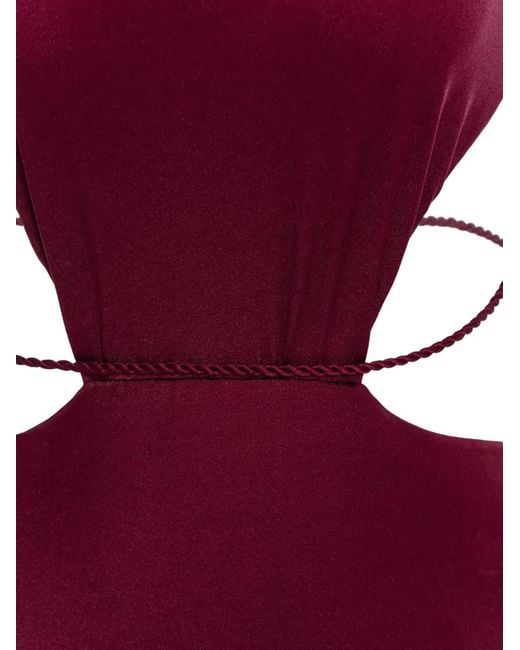 Agua Bendita Purple Nadine Aura Swimsuit