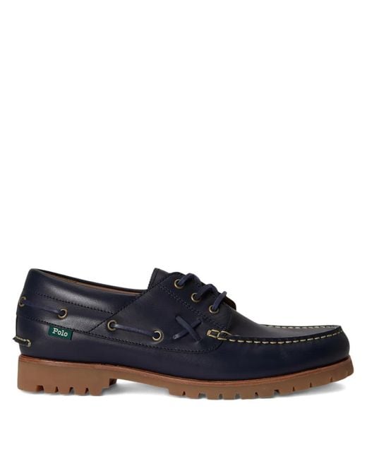 Polo Ralph Lauren Blue Chaussures Bateau Ranger Deck for men