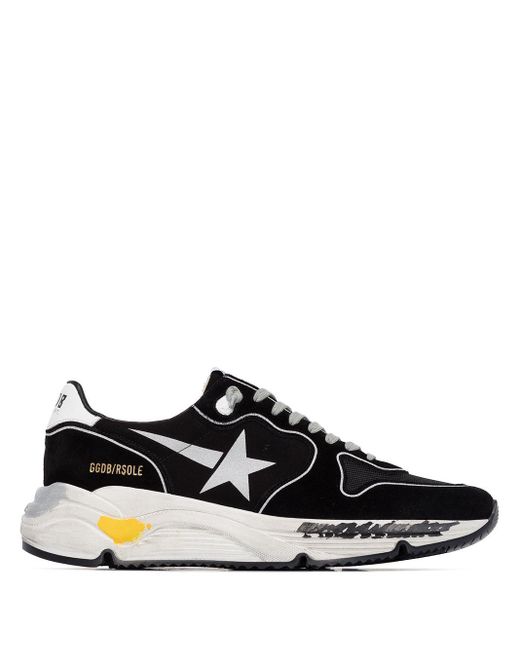 Golden Goose Deluxe Brand Black Running Sole Sneaker for men