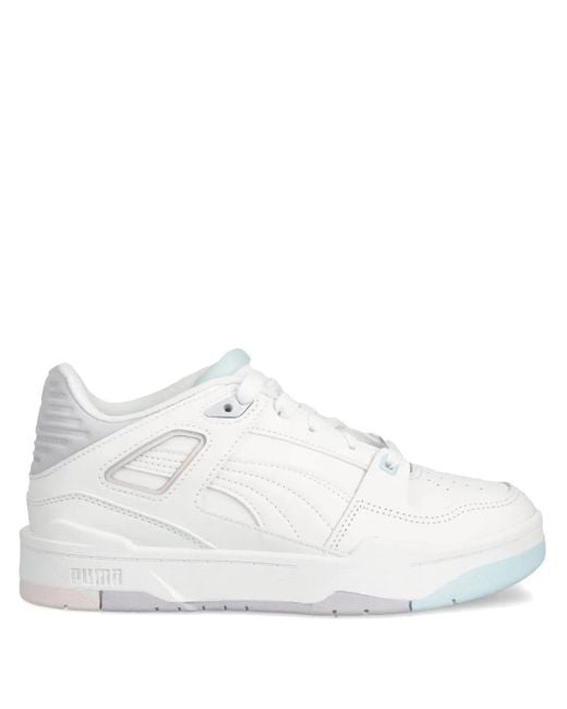 PUMA White Slipstream Sneakers