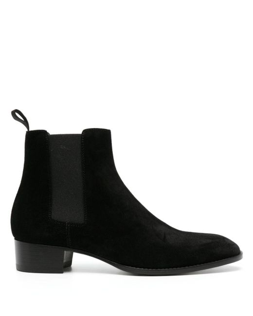 Scarosso Black Axel Suede Boots for men