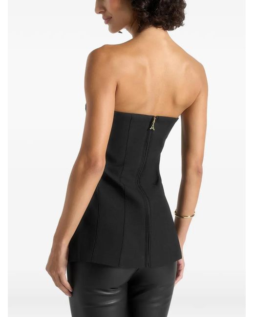 Manière De Voir Black Clasp Detail Bandeau Top