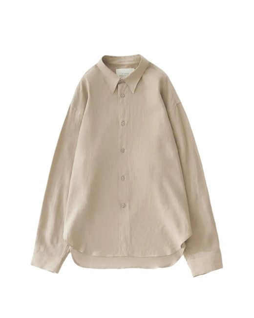 Studio Nicholson Natural Rafe Shirt for men