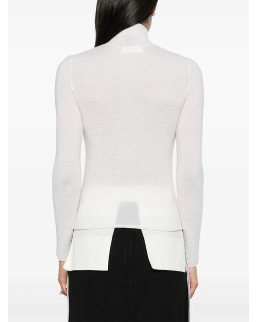 Lisa Yang White Lory Sweater