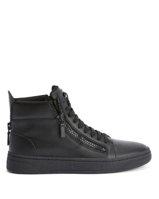 Sneakers Alte Gz94 di Giuseppe Zanotti in Black da Uomo