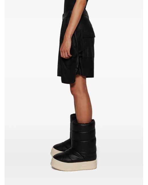 Shorts Stefan di Rick Owens in Black da Uomo