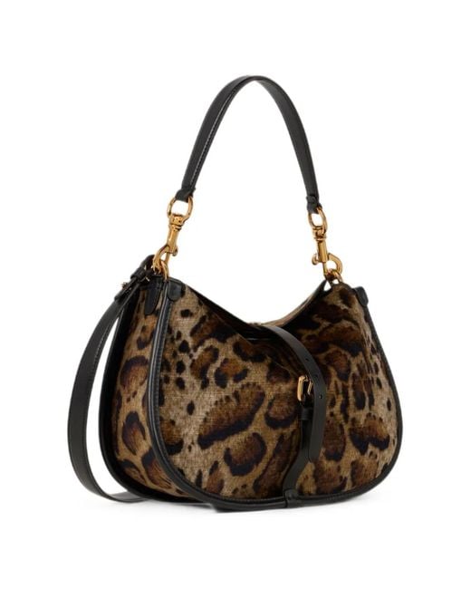 Etro Brown Medium Pony Bag