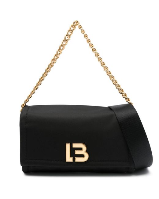 Bimba Y Lola Black Medium Logo-lettering Cross Body Bag