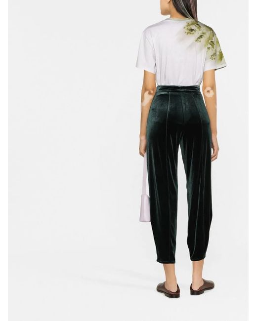 Pantalon Poncircus À Coupe Fuselée Blanca Vita en coloris Black