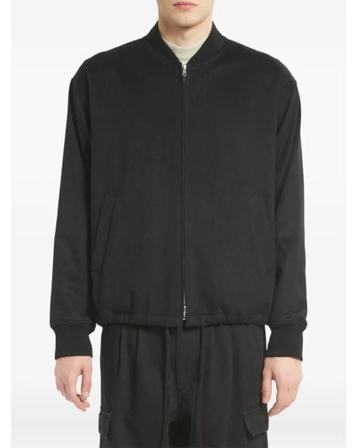 Bomber di Barena in Black da Uomo
