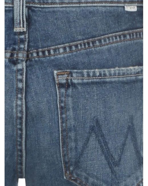 Mother Blue «Button-Fastening Jeans
