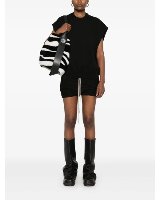Rick Owens Black Sl Jumbo Tatlin Sweatshirt